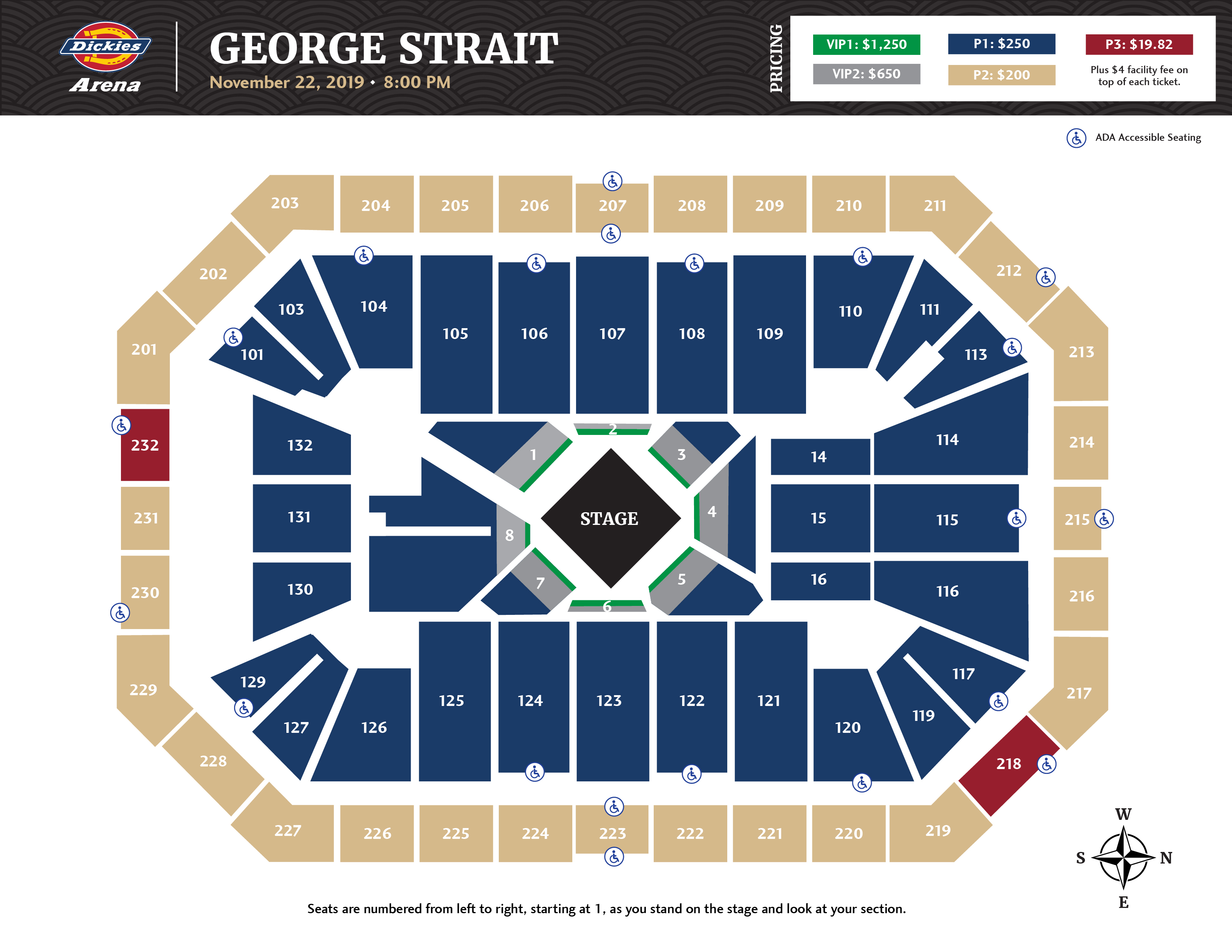 George Strait Las Vegas Arena Seating Chart | My XXX Hot Girl