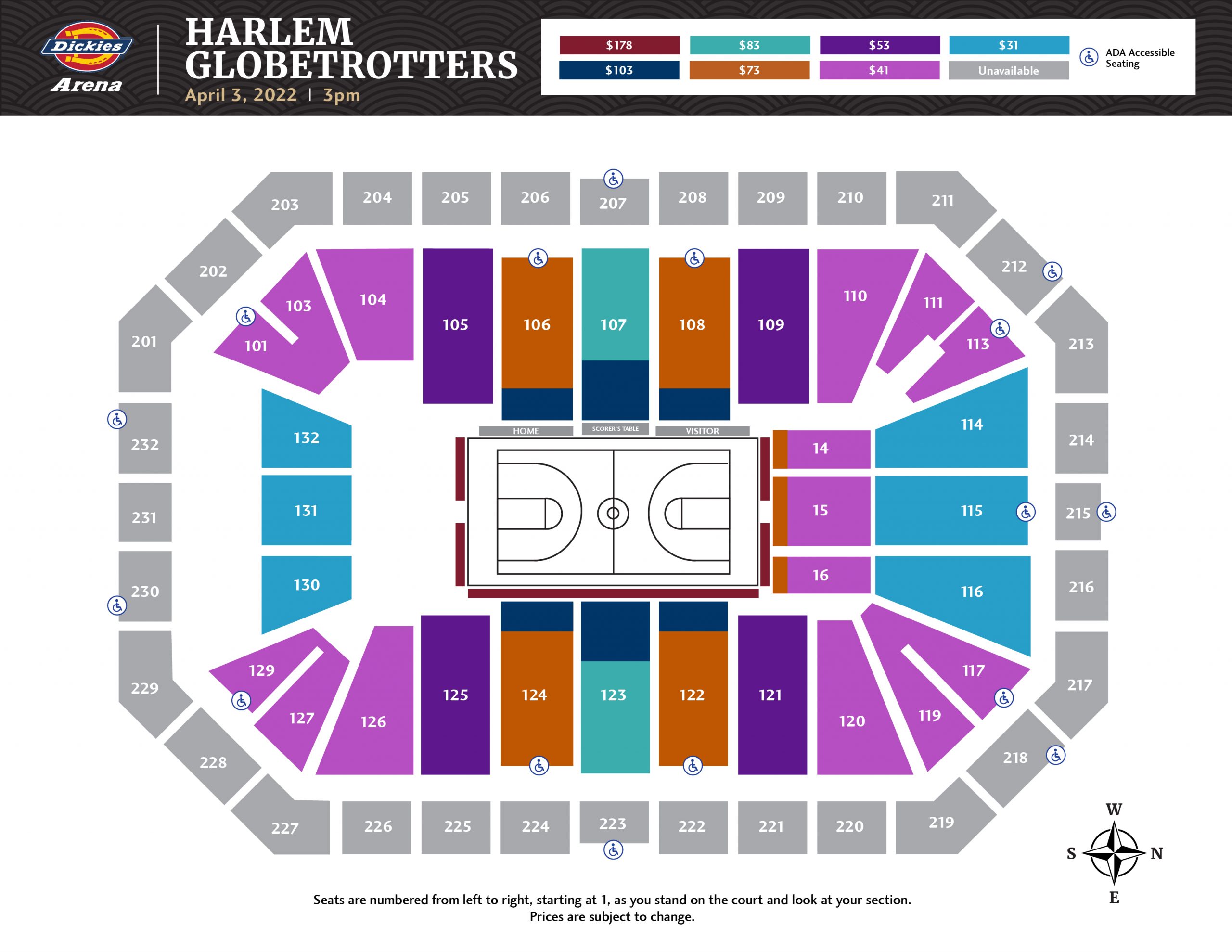 4.3.22- Harlem Globetrotters - Dickies Arena