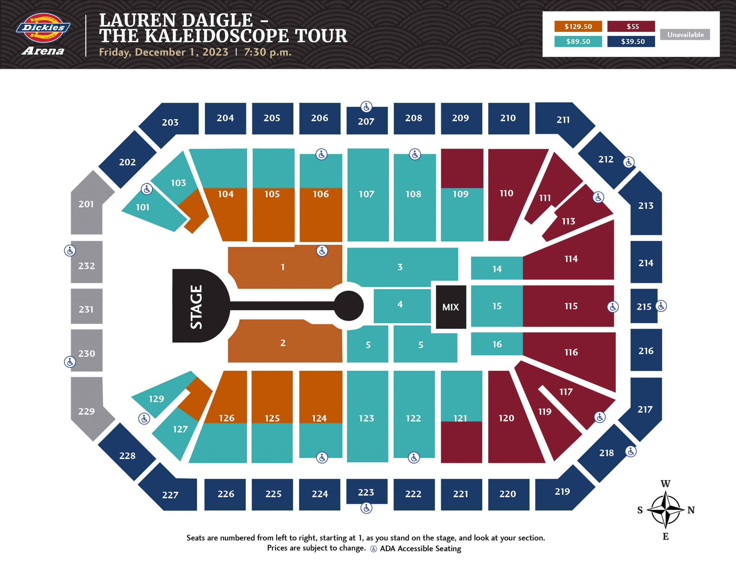 20231201 Lauren Daigle Dickies Arena 3434