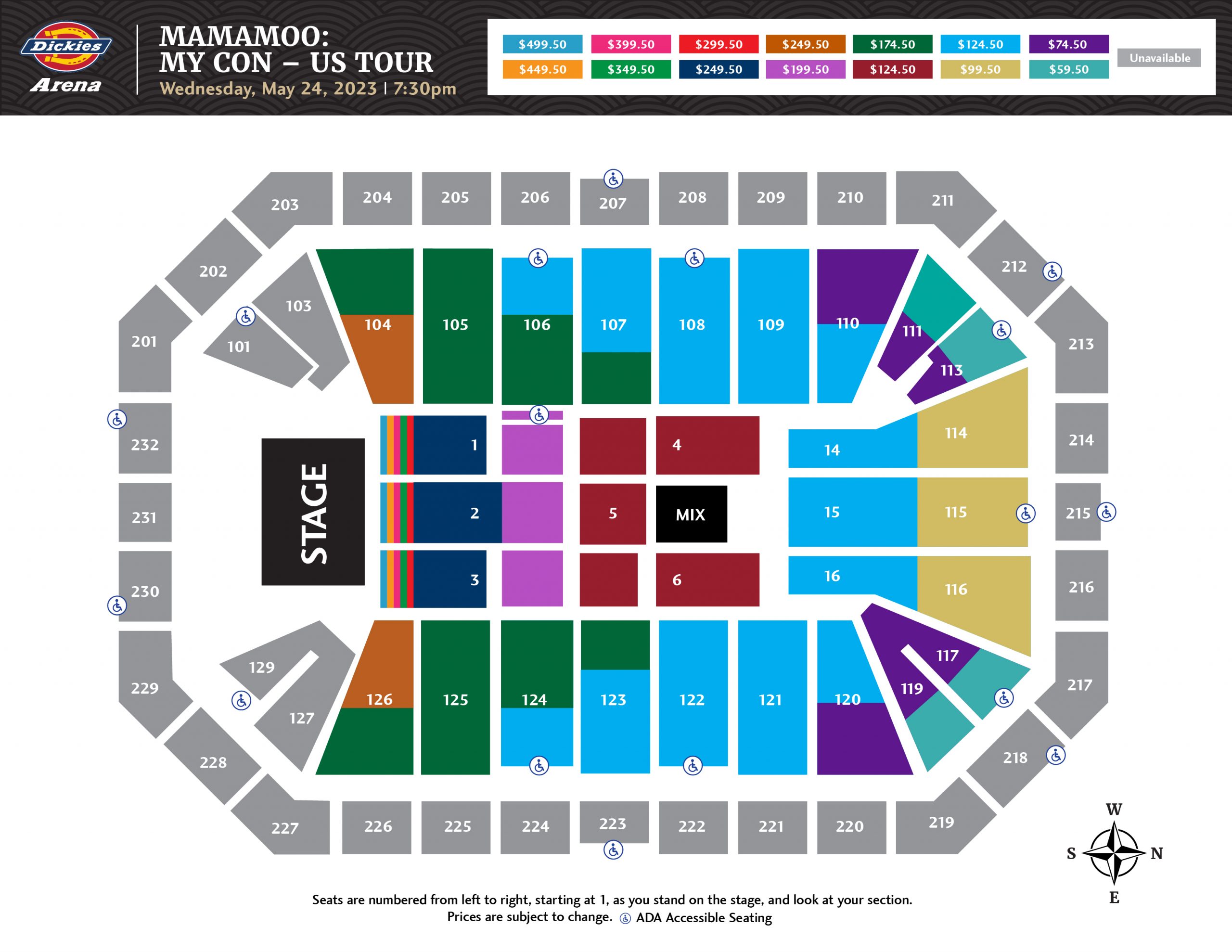 MAMAMOO US TOUR Ticket Information (So far what is known) r/mamamoo