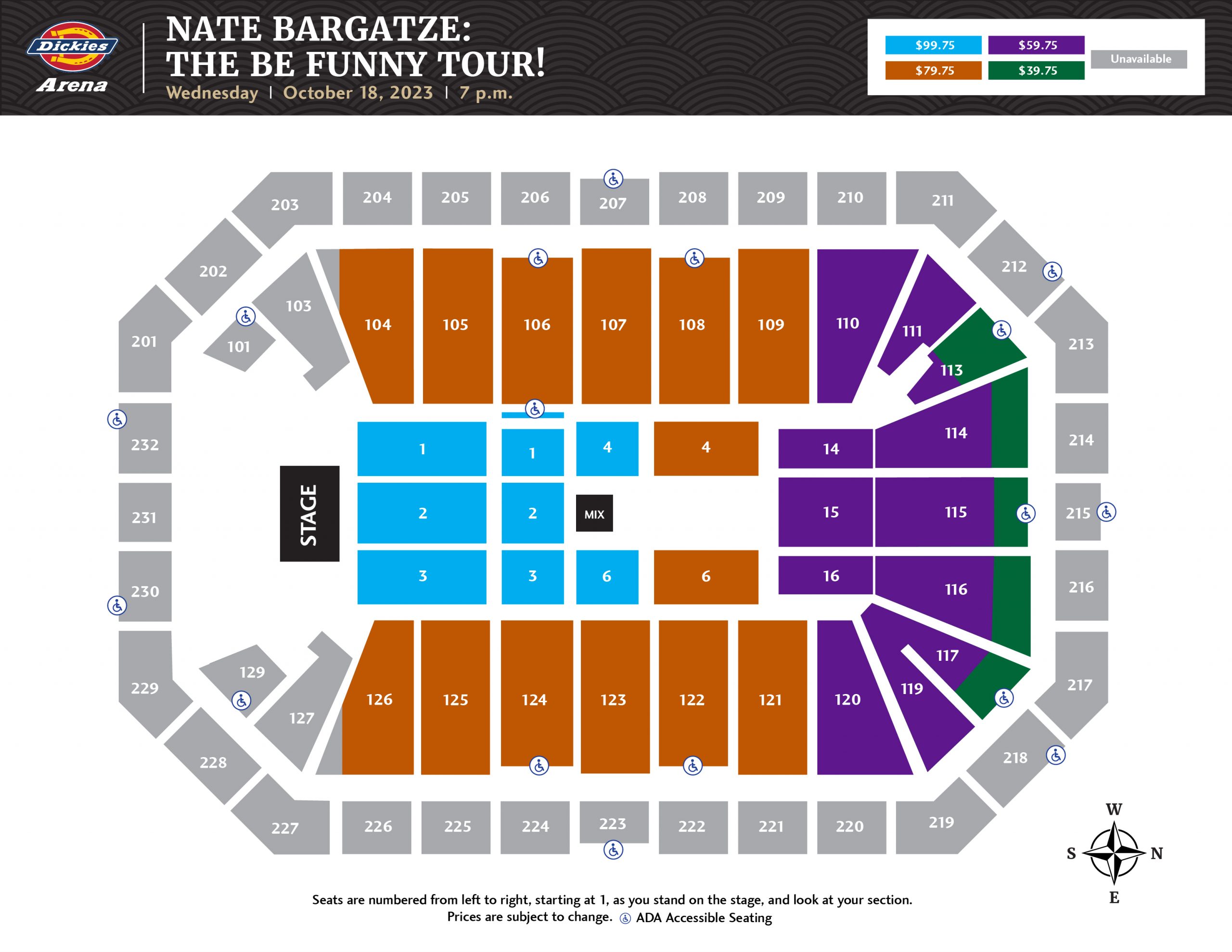 Usd Craig Pavilion Seating Chart