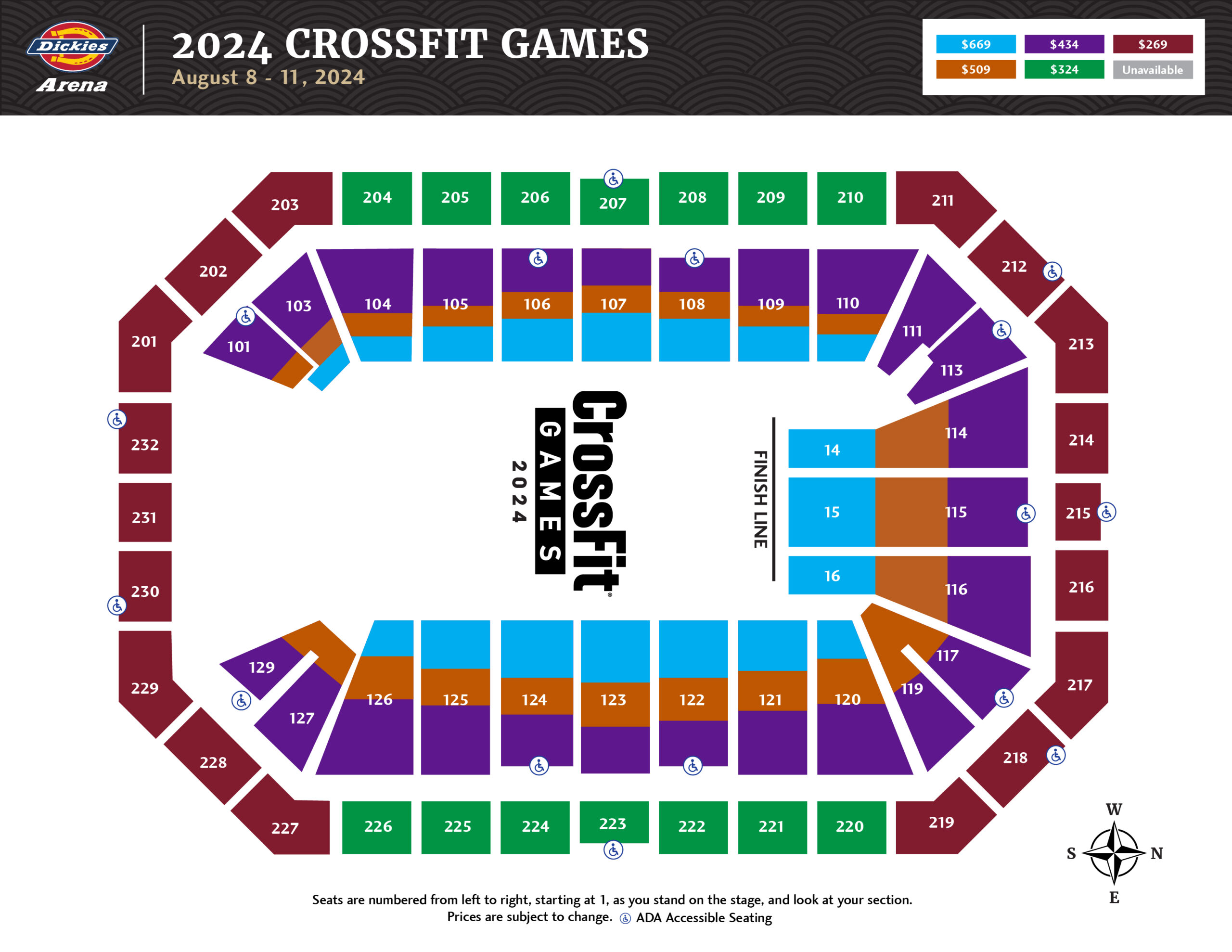 2024.08.811 CrossFit Games 2024 Dickies Arena