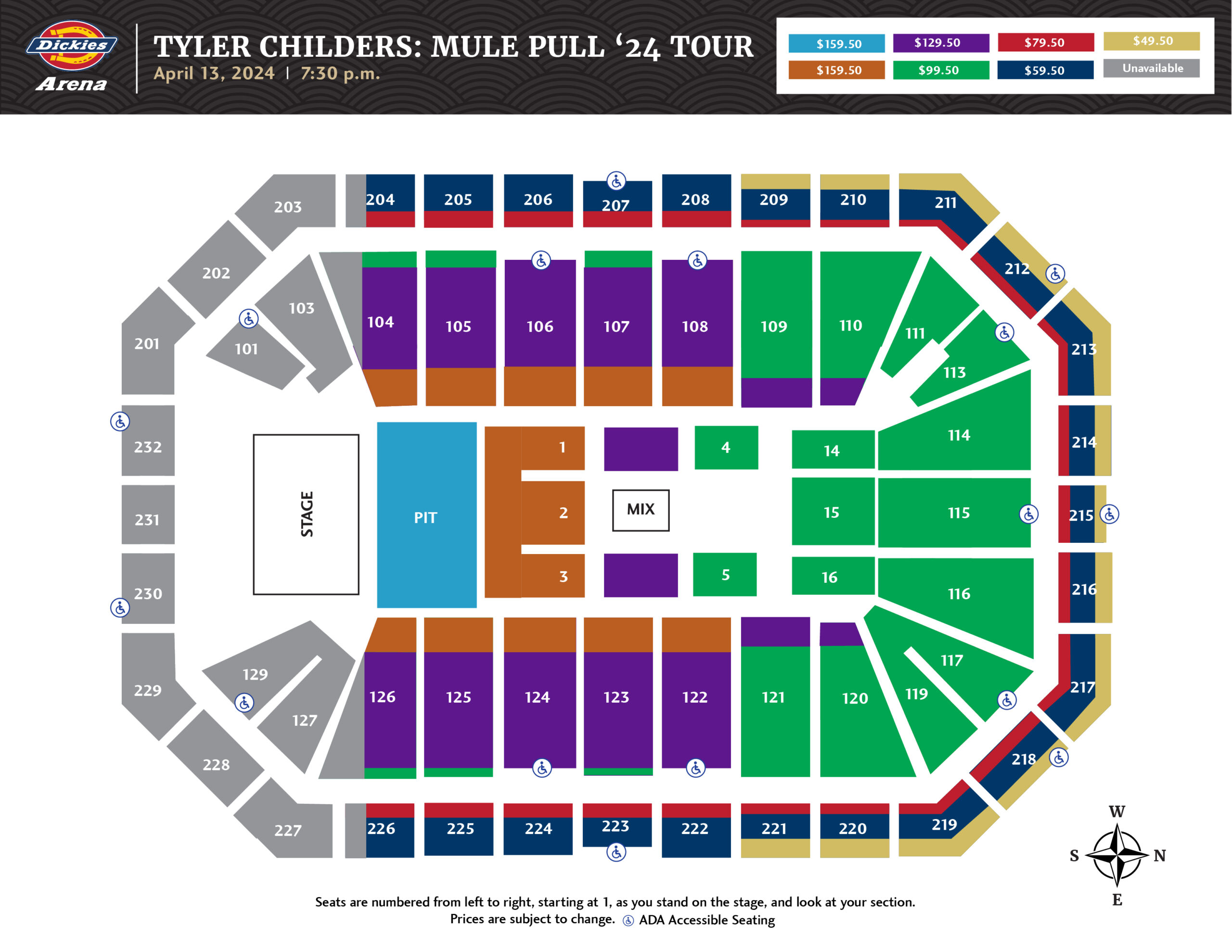 2024.04.13 - Tyler Childers - Dickies Arena